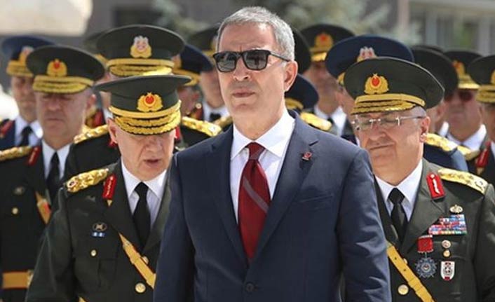 Akar'dan kritik Suriye ve Doğu Akdeniz mesajları!