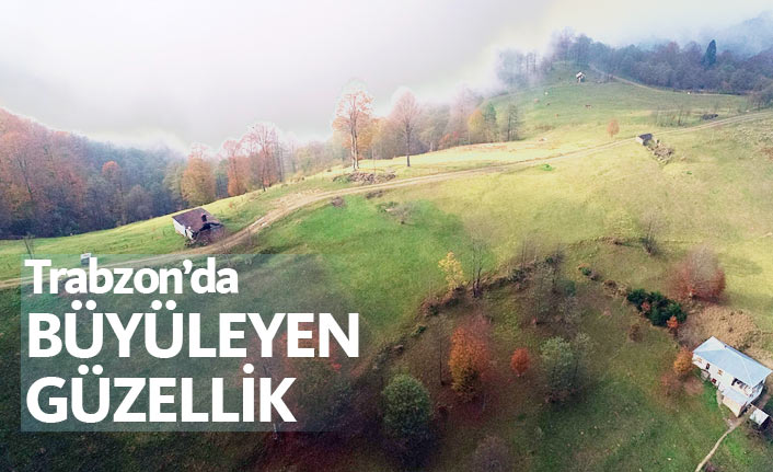 Trabzon'dan eşsiz manzara