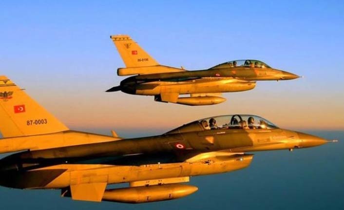 Hava operasyonu: 15 terörist öldürüldü