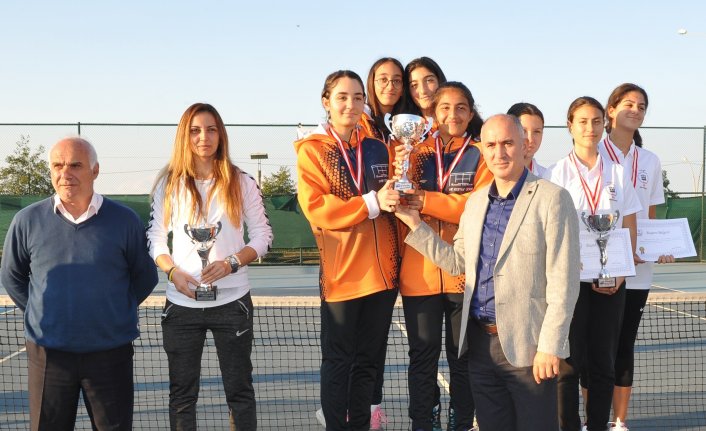 Karadeniz Tenis Ligi heyecanı sona erdi