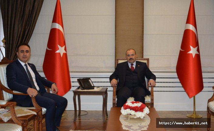Başsavcı Tuncel'den Vali Ustaoğlu'na ziyaret
