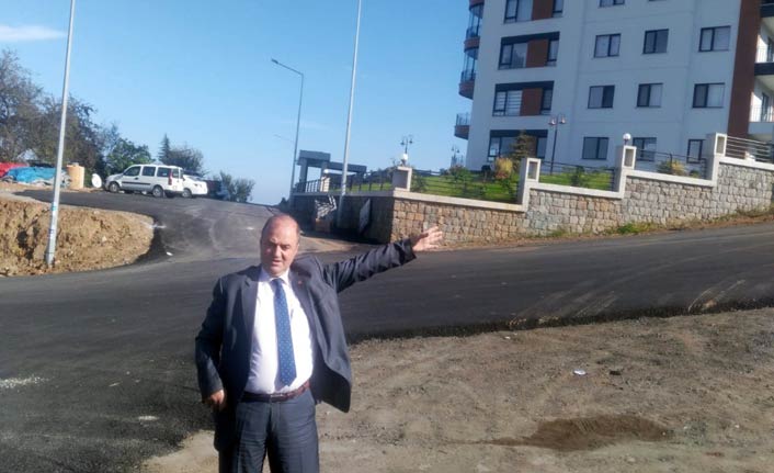 Trabzon'da o mahallede sorun çözüldü