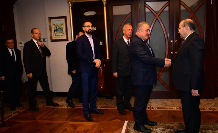 DKİB'ten Vali Ustaoğlu'na ziyaret