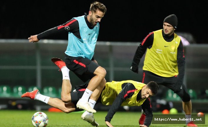 Milli Takım taktik çalıştı