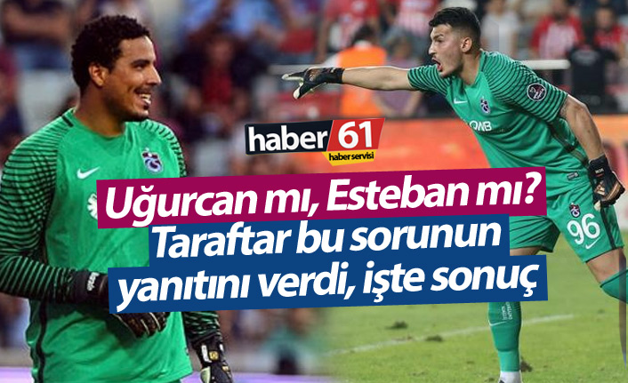 Taraftar kim seçti, Uğurcan mı Esteban mı? İşte sonuçlar