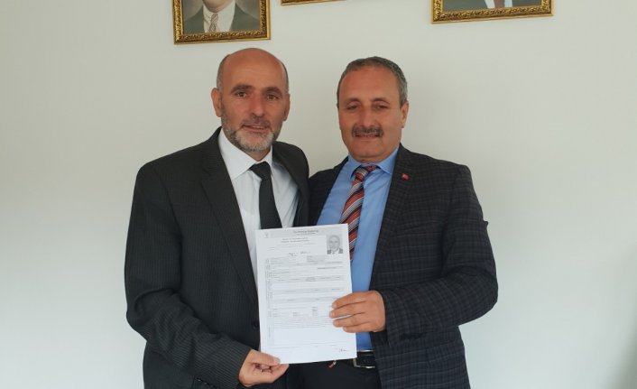 Mühendis Hasan Yavuz Maçka için aday adaylığı başvurusunu yaptı