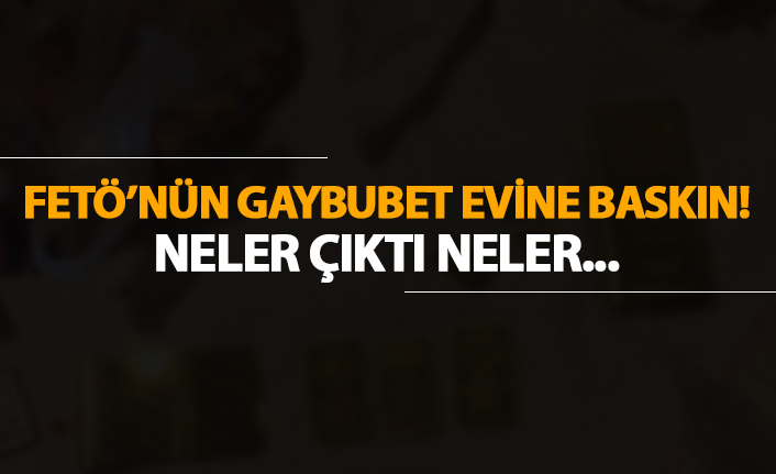 Fetö'nün gaybubet evine baskın!