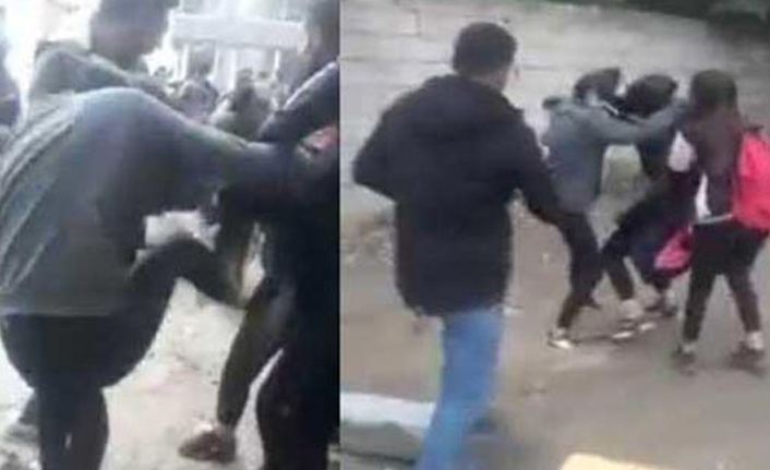 Kavgayı güçlükle ayırabildiler