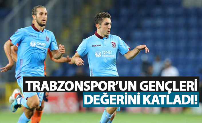 Trabzonspor'un gençleri değerini katladı!
