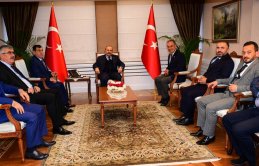 TTB'den Vali Ustaoğlu'na ziyaret