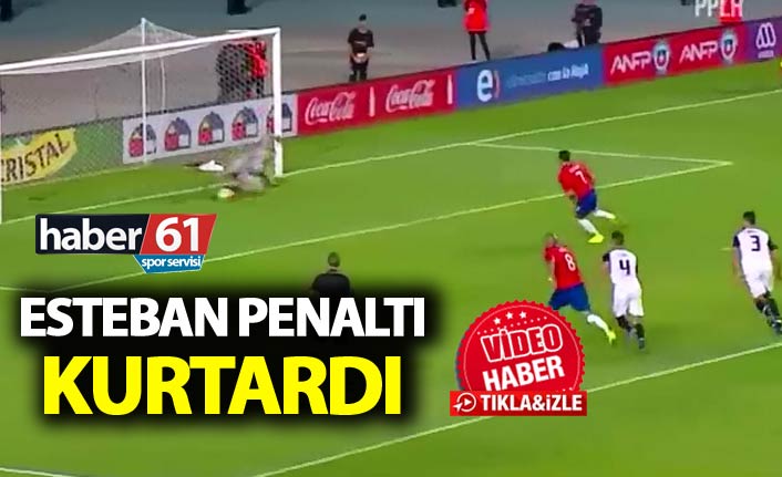 Esteban penaltı kurtardı
