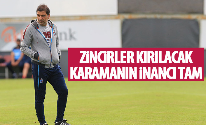 Ünal Karaman'ın galibiyete inancı tam!