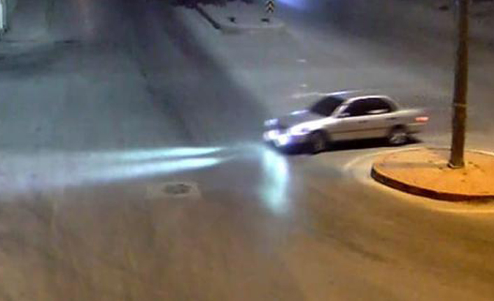 Jandarma komutanlığı önünde drift attı bedeli ağır oldu