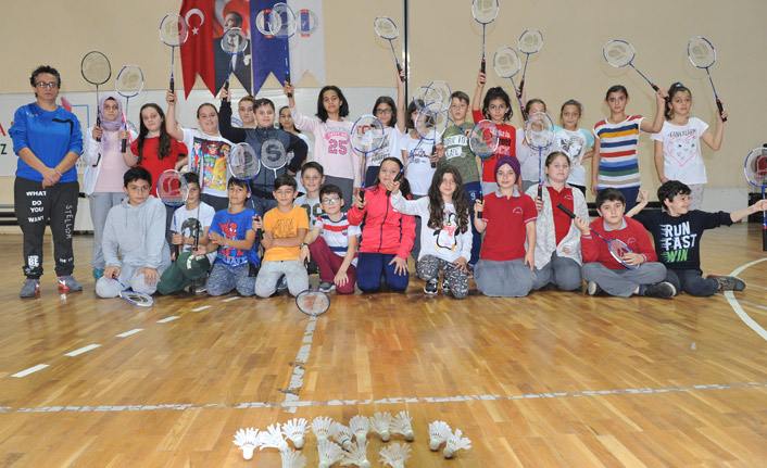 Trabzon'da badmintona hücum!