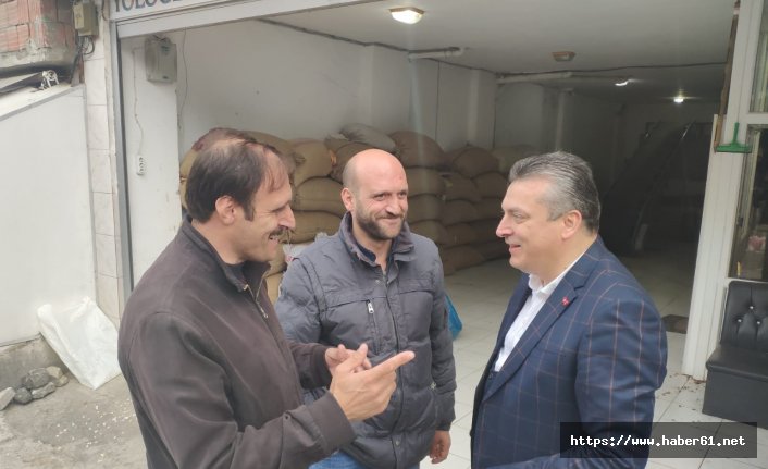 Murat Üçüncü'ye Akçaabat'ta yoğun ilgi