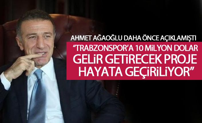 Trabzonspor 10 Milyon Dolarlık proje hayata geçiyor