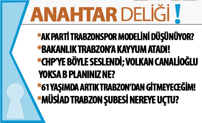 Anahtar Deliği 21.11.2018
