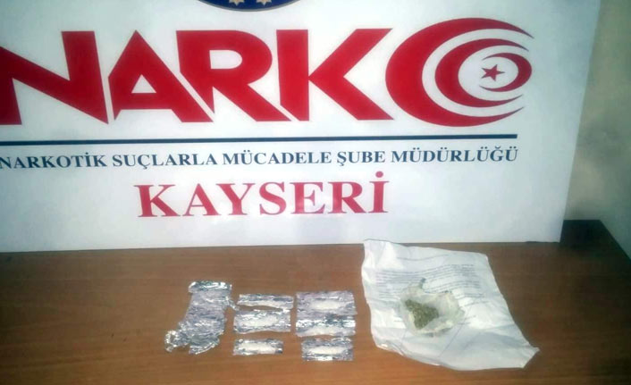 Kayseri'de uyuşturucu operasyonu