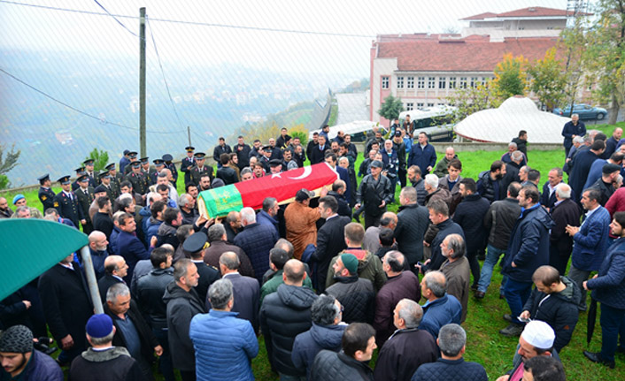 Trabzonlu asker Son yolculuğuna uğurlandı