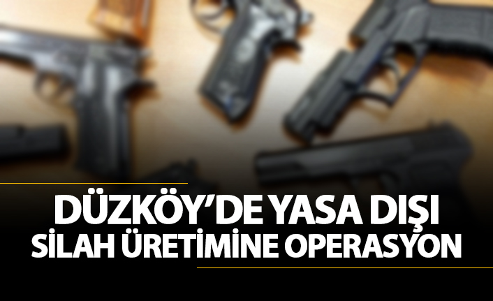 Trabzon Düzköy'de jandarma adeta cephane ele geçirdi!