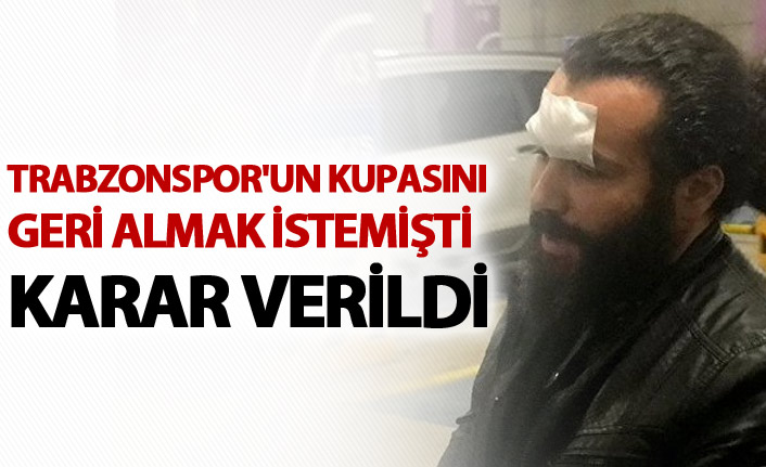 Trabzonspor'un kupasını geri almak istemişti - Karar verildi