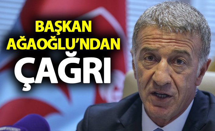 Başkan Ağaoğlu'ndan centilmenlik çağrısı