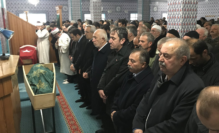 Trabzon'da eski milletvekiline son görev