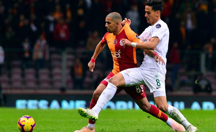 Galatasaray Konya ile berabere