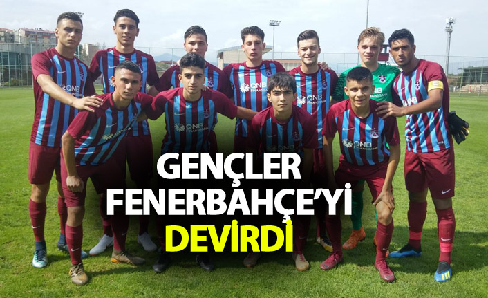 Trabzonspor'un gençleri Fenerbahçe'yi mağlup etti