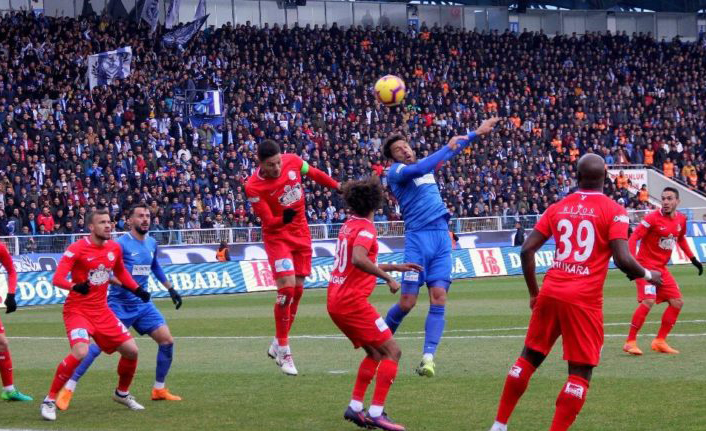 Erzurumspor 3 puanı tek golle aldı!