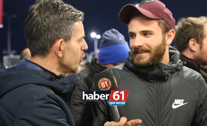 Sen Anlat Karadeniz'in Yangaz'ı Trabzonspor maçında