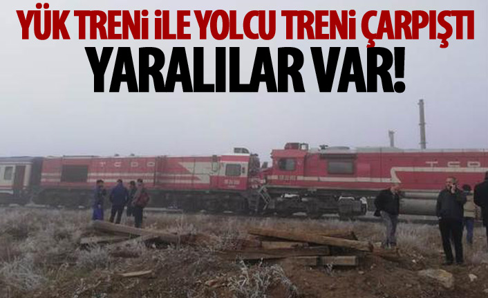 Son dakika: Trenler çarpıştı, yaralılar var!