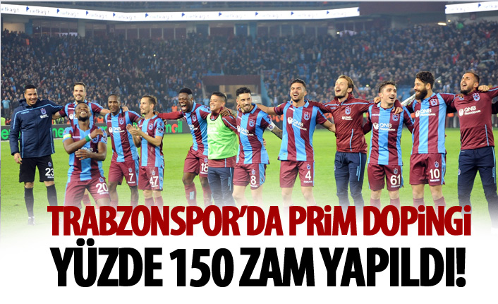 Trabzonspor'da prim müjdesi 