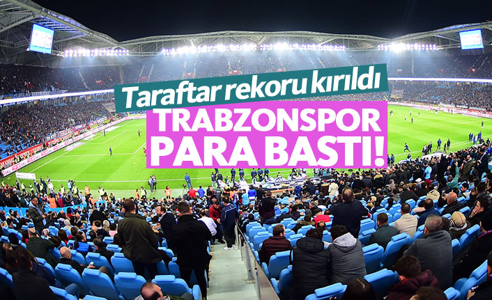 Trabzonspor'dan seyirci rekoru