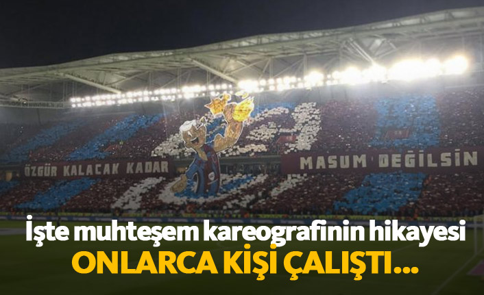 O kareografi için günlerce çalıştılar