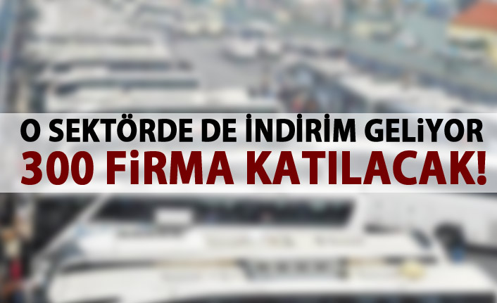 Otobüs fiyatlarına indirim geliyor!