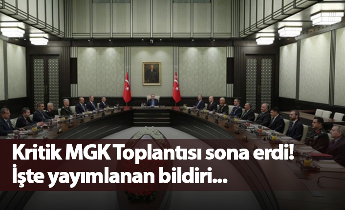 MGK’da terör uyarısı: “PYD-YPG’yi görmeyenler mücadeleye zarar veriyor”