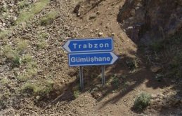 Trabzon Gümüşhane yolunda çalışma - 28.11.2018