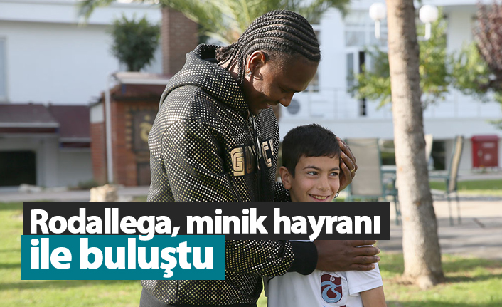 Rodallega, minik hayranı ile buluştu