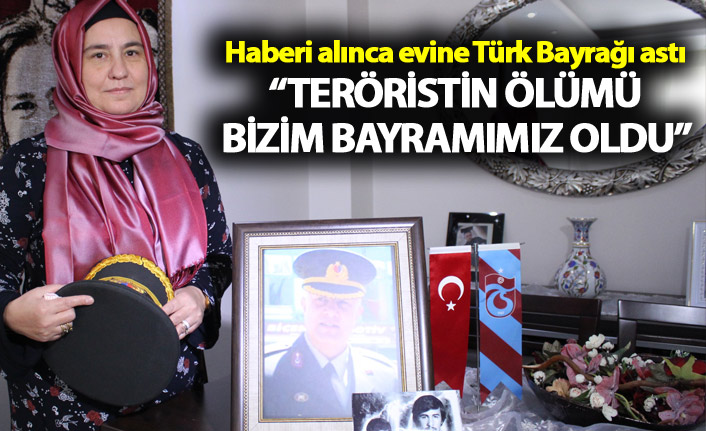 Binbaşı Kulaksız'ın eşinden açıklama - "Teröristin ölümü bizim bayramımız oldu”