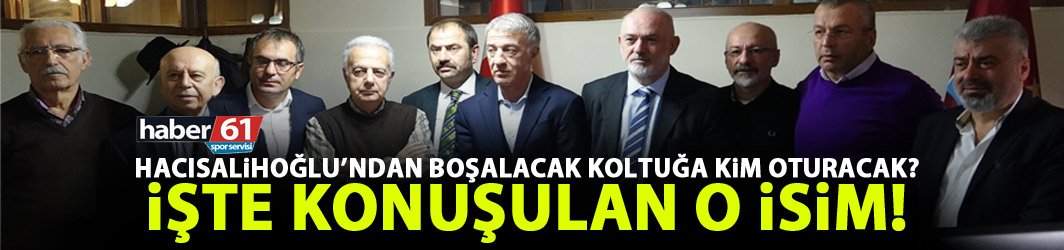 Ağaoğlu listesini sundu! Yeni Asbaşkan kim olacak?