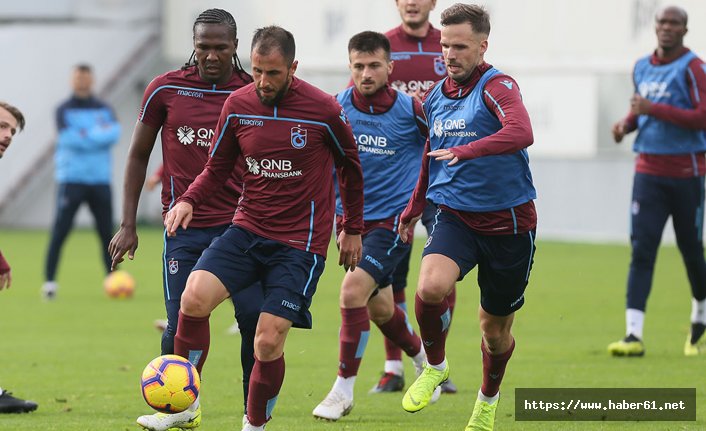Trabzonspor'da Kayserispor maçı hazırlıkları devam ediyor. 29-11-2018