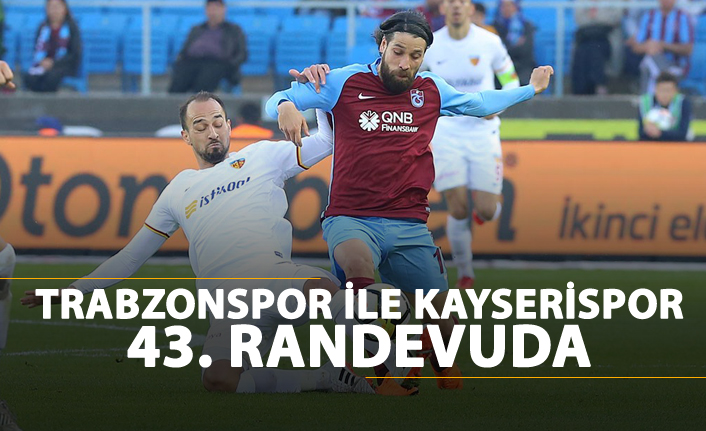 Trabzonspor, Kayserispor deplasmanına tarihi üstünlükle çıkıyor