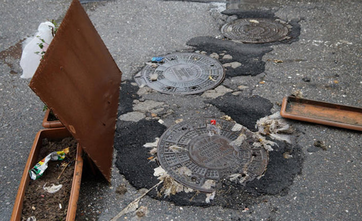 Kanalizasyondan bebek cesedi çıktı