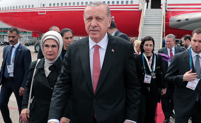 Recep Tayyip Erdoğan Mauricio Macri tarafından karşılandı