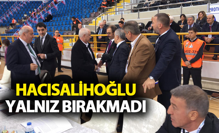 Hayrettin Hacısalihoğlu yalnız bırakmadı