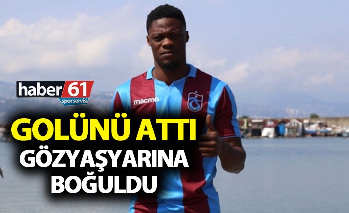 Ekuban golünü attı göz yaşlarına boğuldu