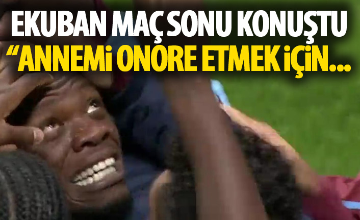 Ekuban: Annemi onore etmek için...