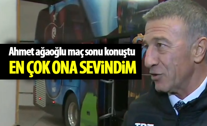 Ahmet Ağaoğlu: “Trabzonspor kendi altyapısıyla şampiyonluğa oynar”