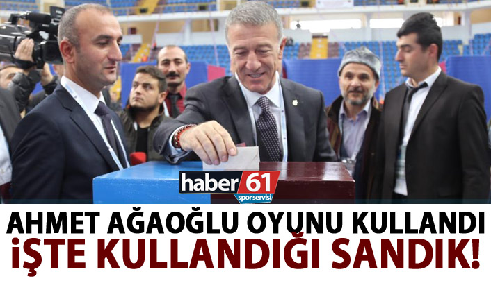 Ahmet Ağaoğlu oyunu kullandı